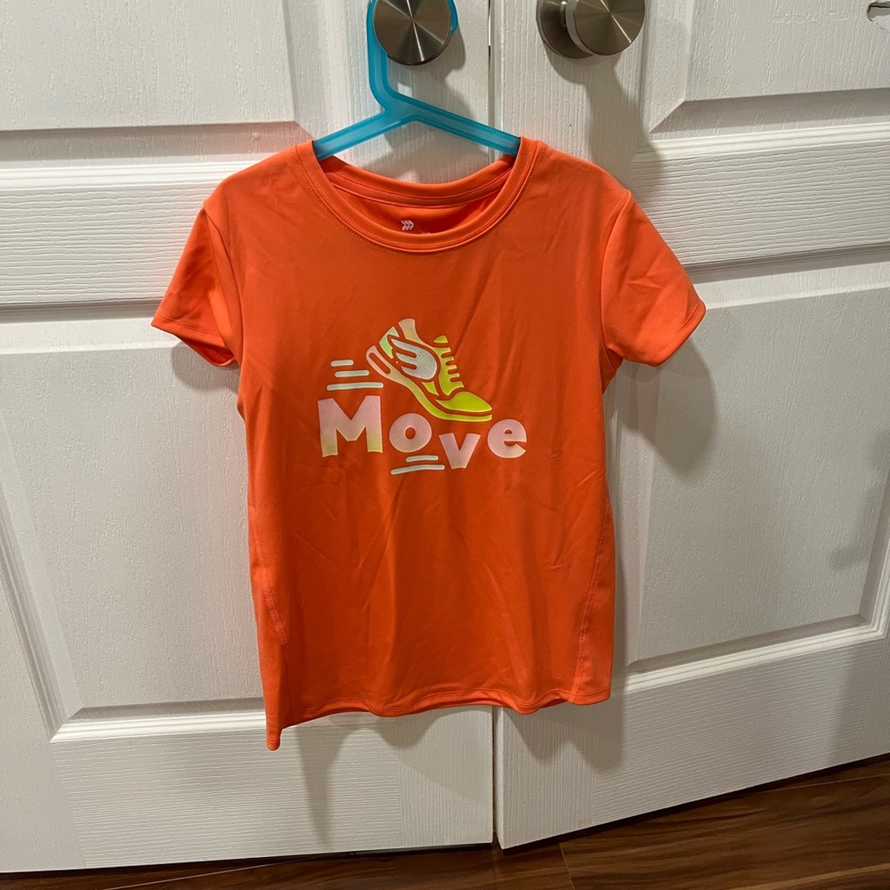 All In Motion: Orange Shirt